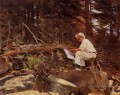 L’artiste esquisse John Singer Sargent